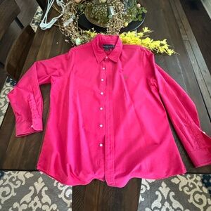 Ralph Lauren Pink Button-Up Shirt
